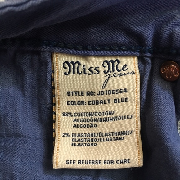 Miss me women’s low rise jean size 26 - Picture 3 of 6